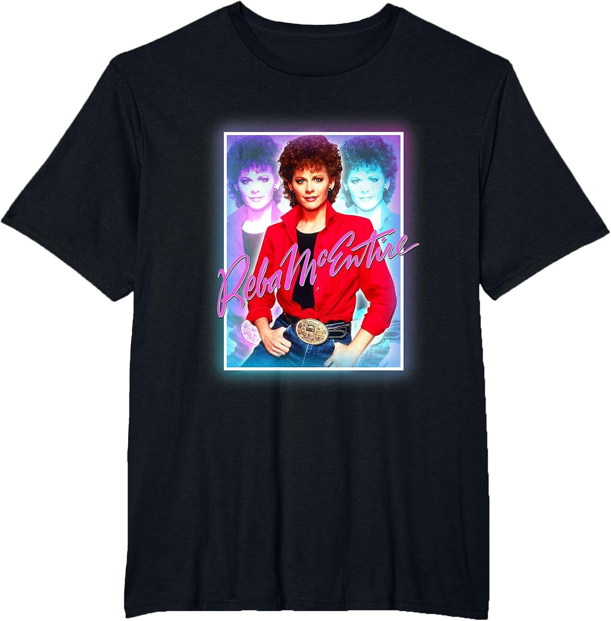 Reba: 80s Reba T-Shirt - Black