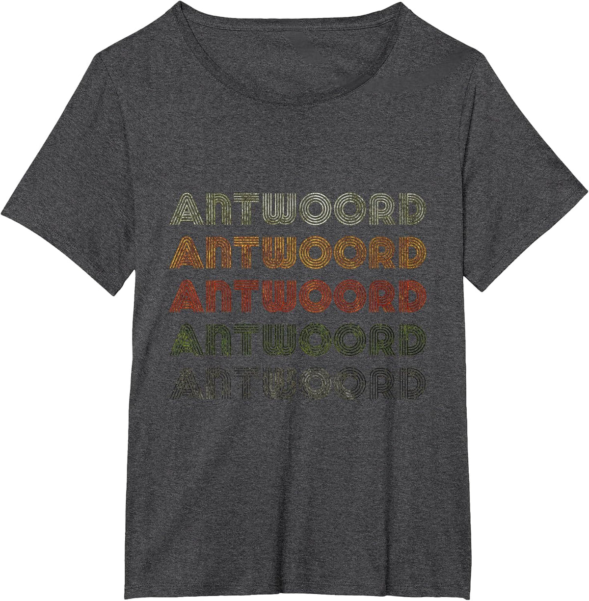 Love Heart Antwoord Tee Grunge Vintage Style Black Antwoord T-Shirt - Dark Heather Grey
