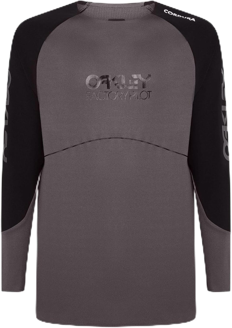 Oakley Men's Maven Scrub Long Sleeve Shirt - Black\/Grey