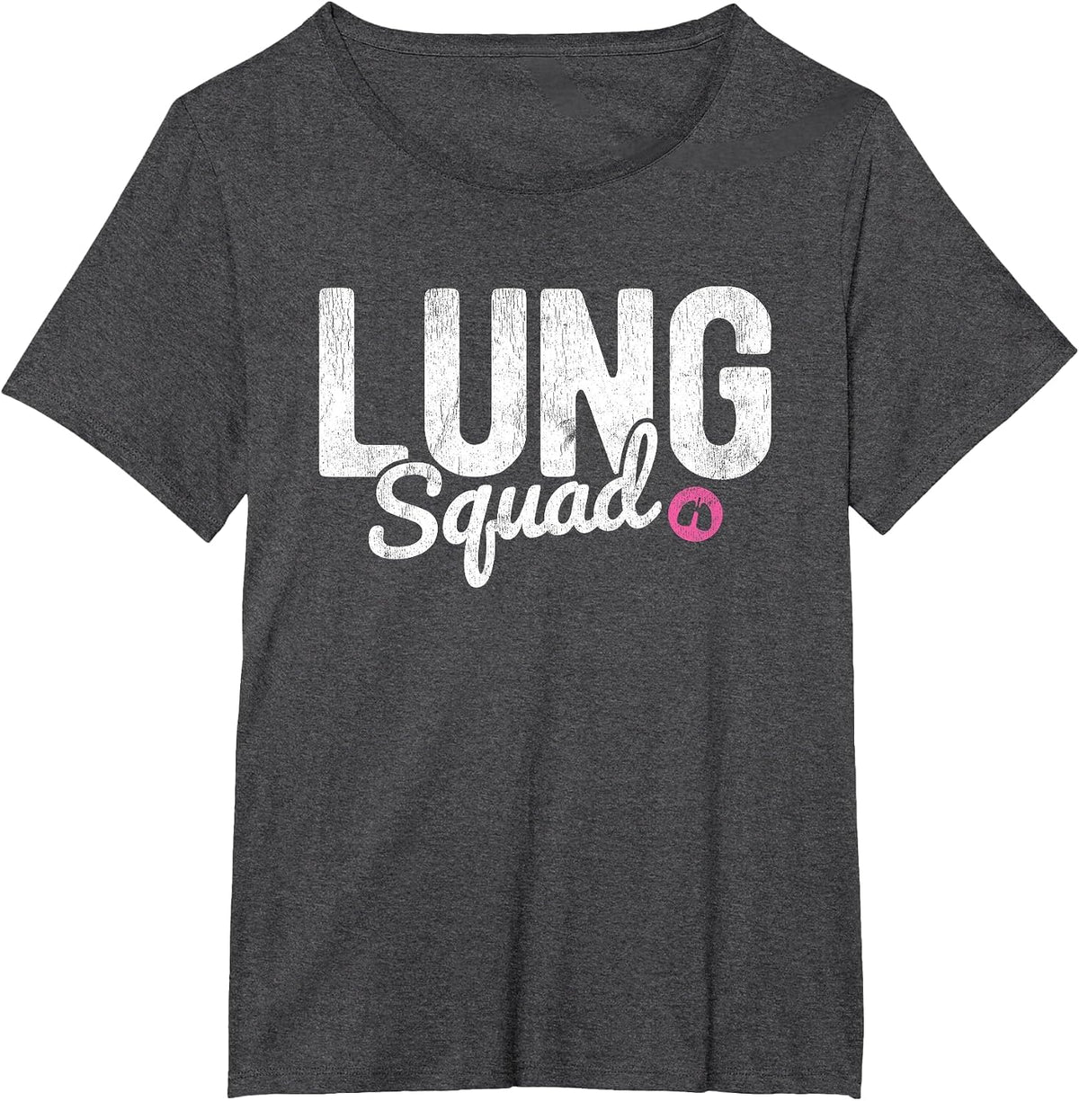 Lung Squad Respiratory Therapist T-Shirt - Dark Heather Grey