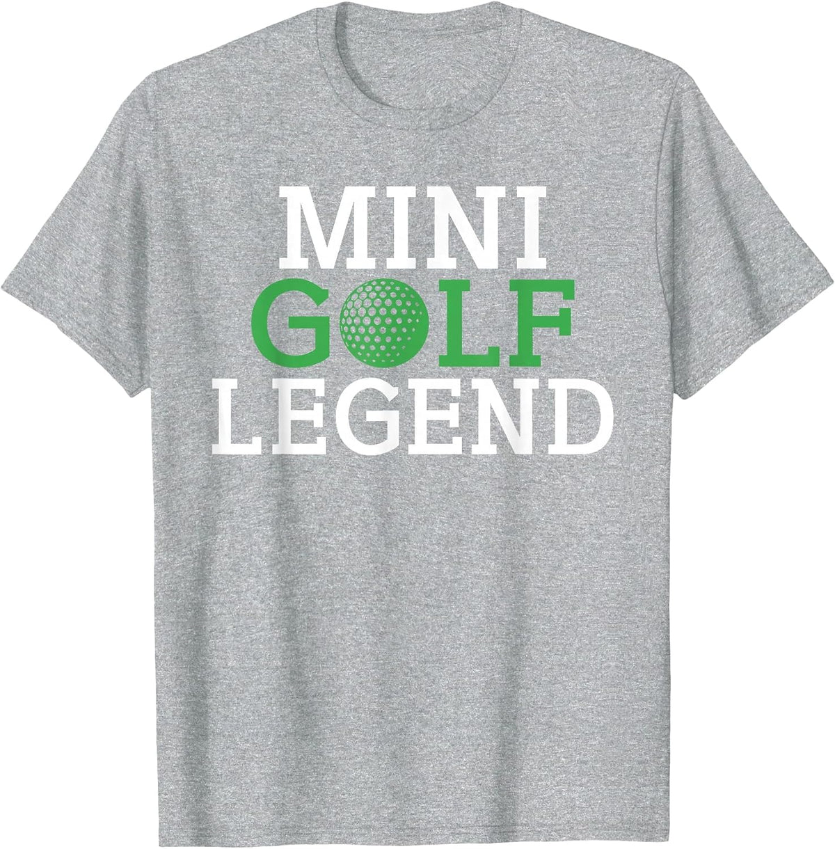 Mini Golf Legend T-Shirt - Heather Grey