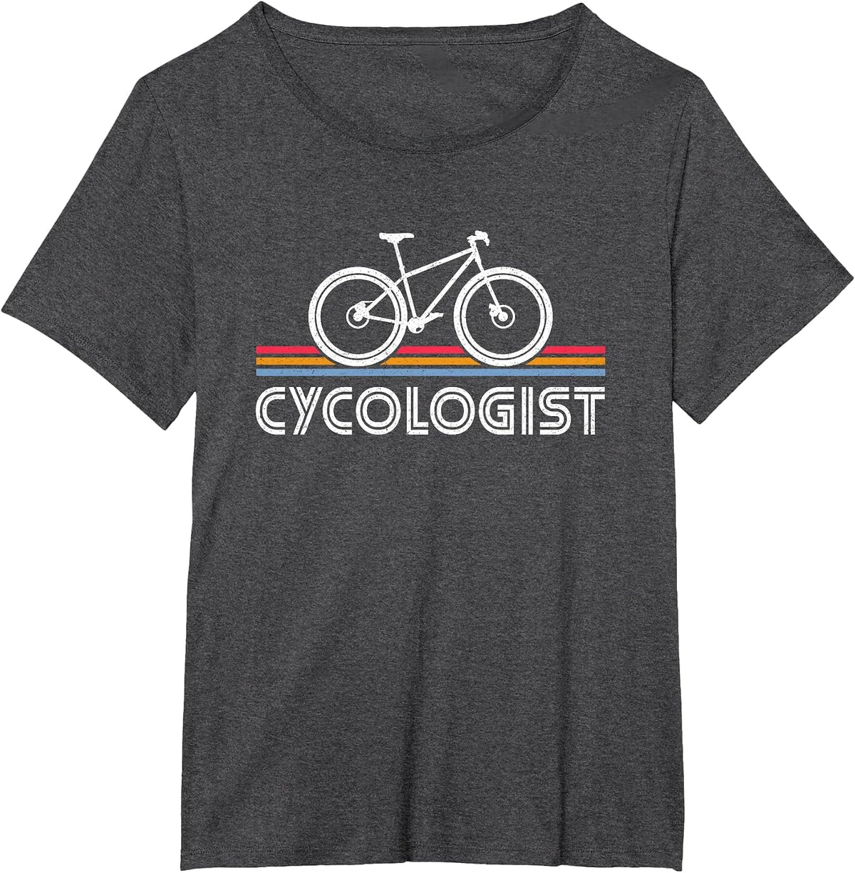 Cycologist Bicycle Funny Cycling - Cycologist T-Shirt - Dark Heather Grey