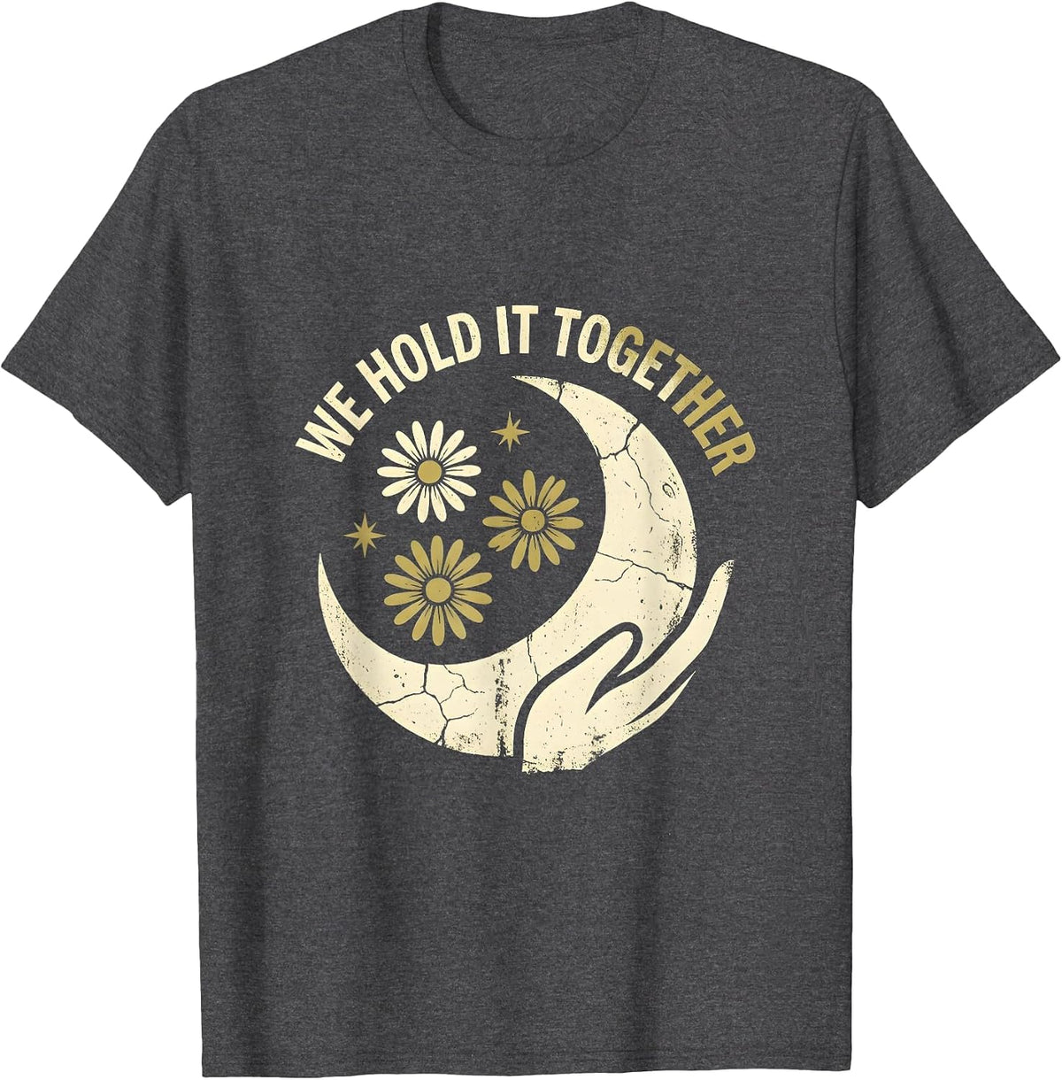We Hold It Together Paraprofessional Design T-Shirt - Dark Heather Grey