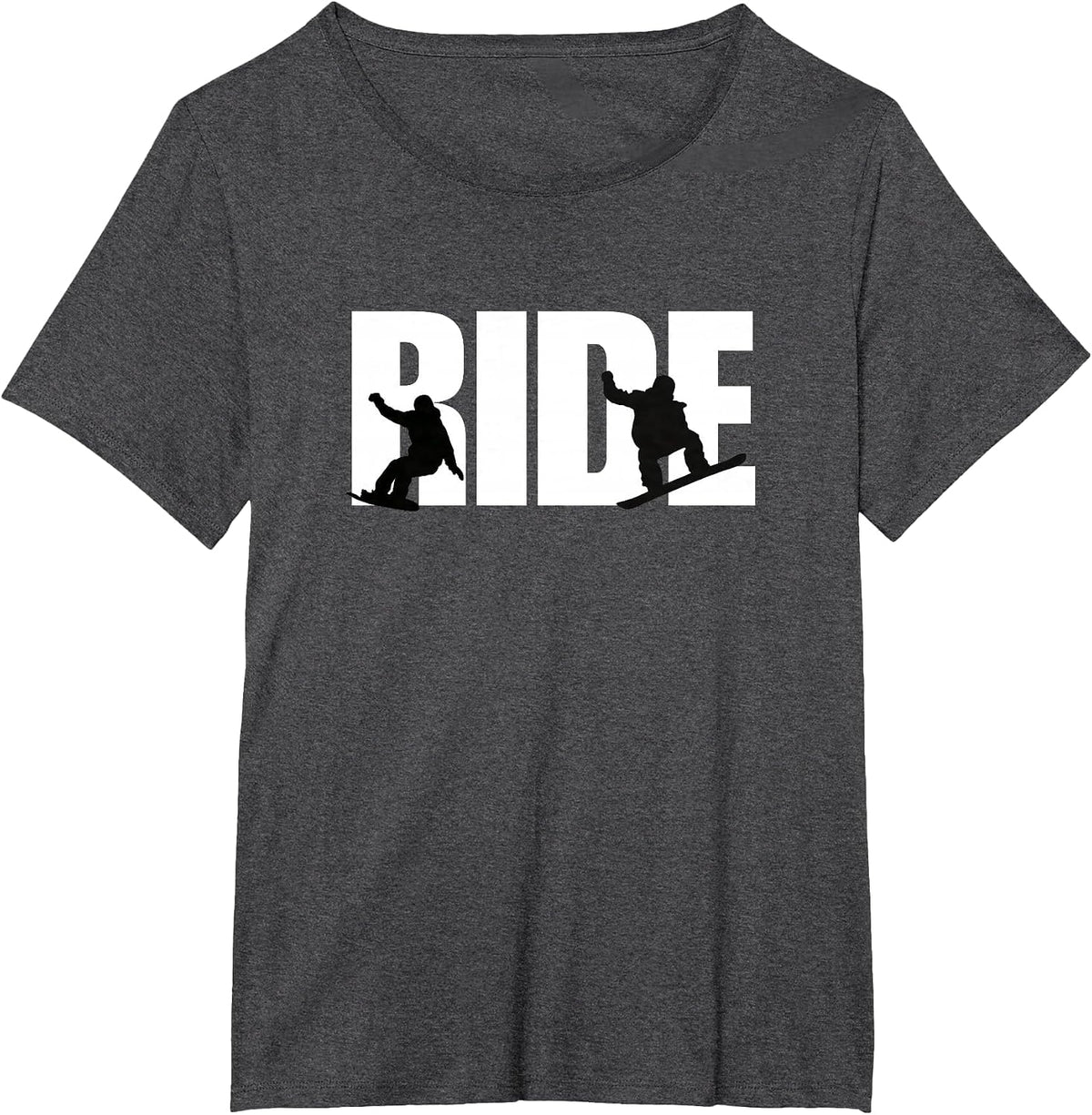 Snowboarding Shirt Snowboarder Snowboard Lover Snowboarding T-Shirt - Dark Heather Grey