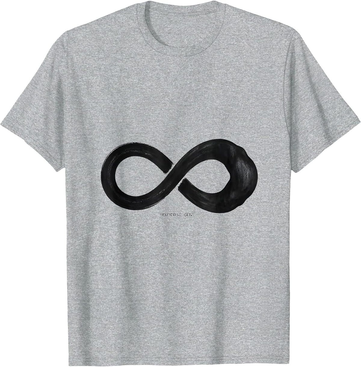 Men's Neurodivergent Autism ADHD Neurodiversity Awareness T-Shirt - Heather Grey