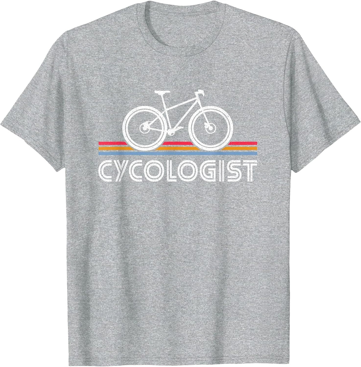 Cycologist Bicycle Funny Cycling - Cycologist T-Shirt - Heather Grey