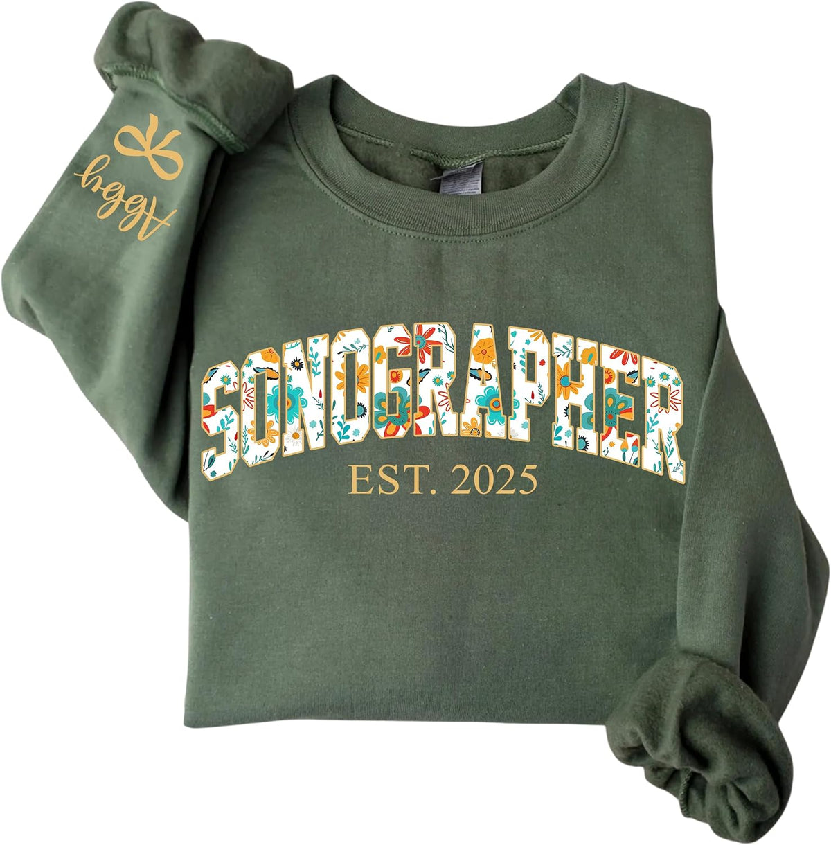 Personalized Occupation Sweatshirt, Custom Crewneck, Gift for Colleagues, Office Staff, Workwear for Professionals -