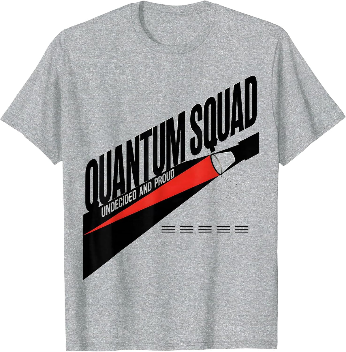 Men's Quantum Squad Undecided And Proud Constructivist Physics T-Shirt - Heather Grey