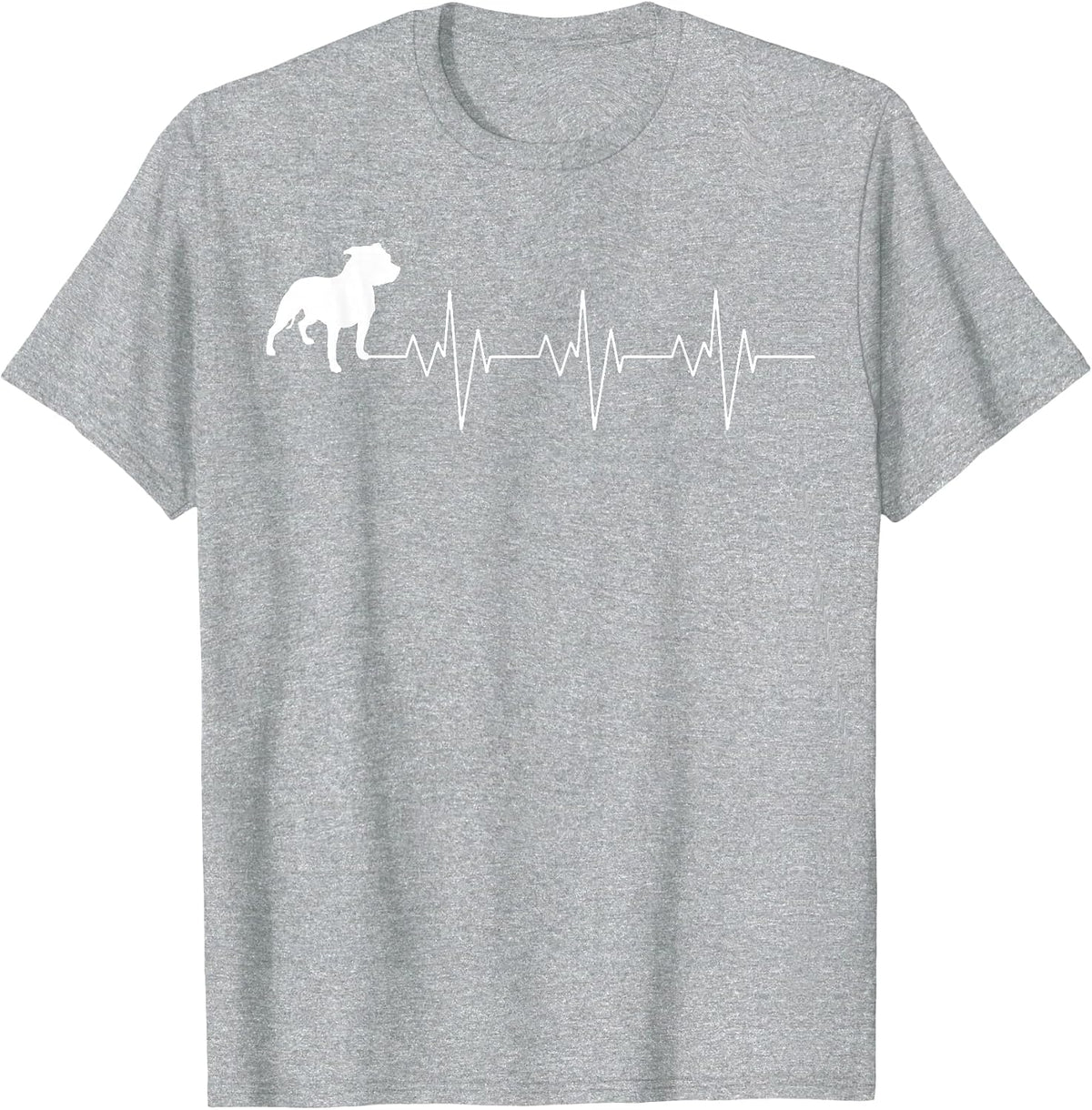 Pitbull Terrier APBT Dog Clothes T-Shirt - Heather Grey