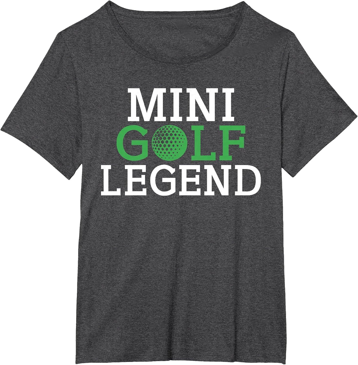 Mini Golf Legend T-Shirt - Dark Heather Grey
