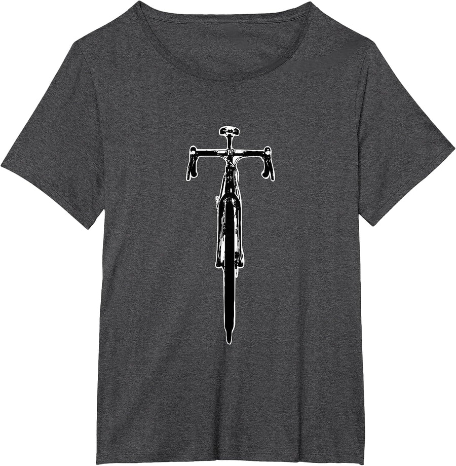 France Road Bike Tour Bicycle Cycling Biker T-Shirt T-Shirt - Dark Heather Grey