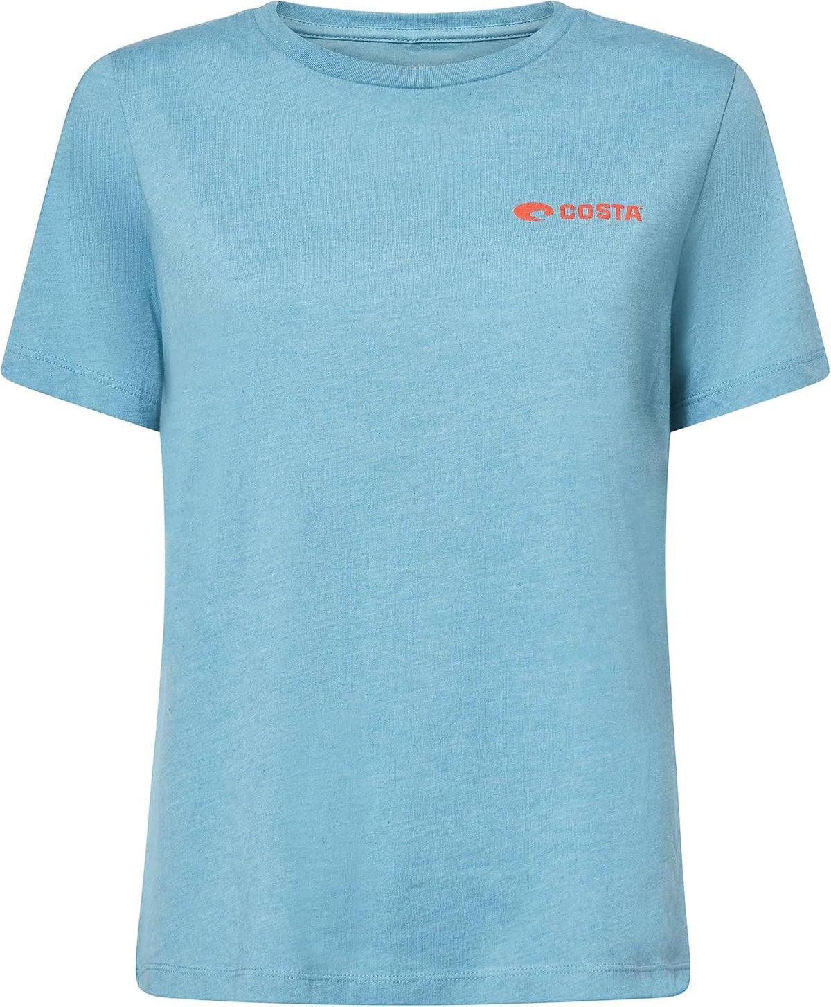 Costa Del Mar Men's Americana Shark Flag T-Shirt - Heather Blue Lagoon