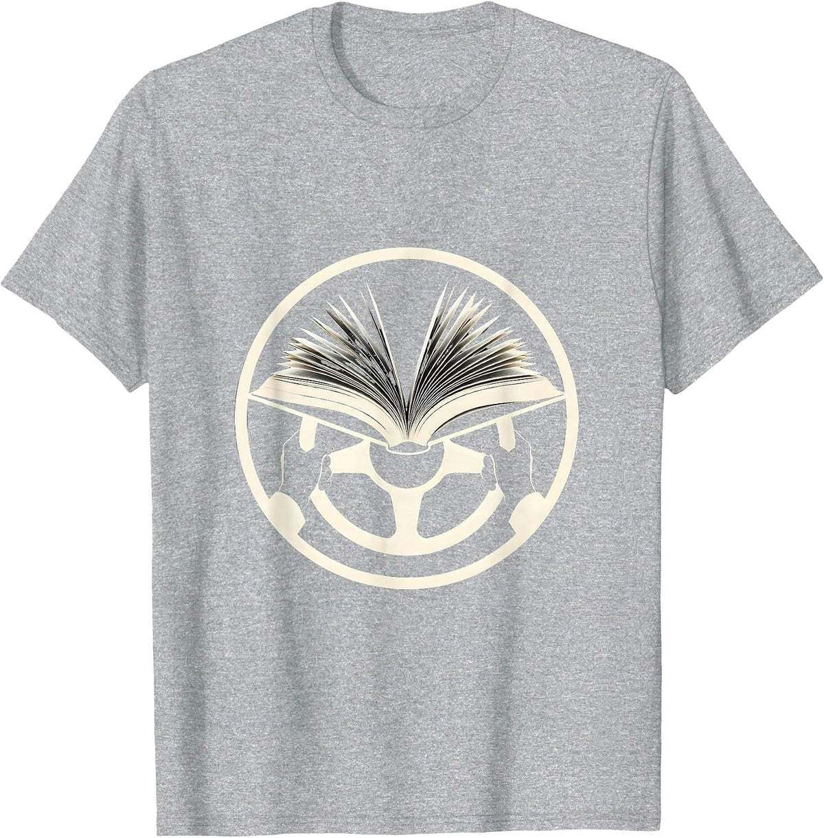 Men's Reading Is My Favorite Sport Book Lover Tee T-Shirt - Heather Grey
