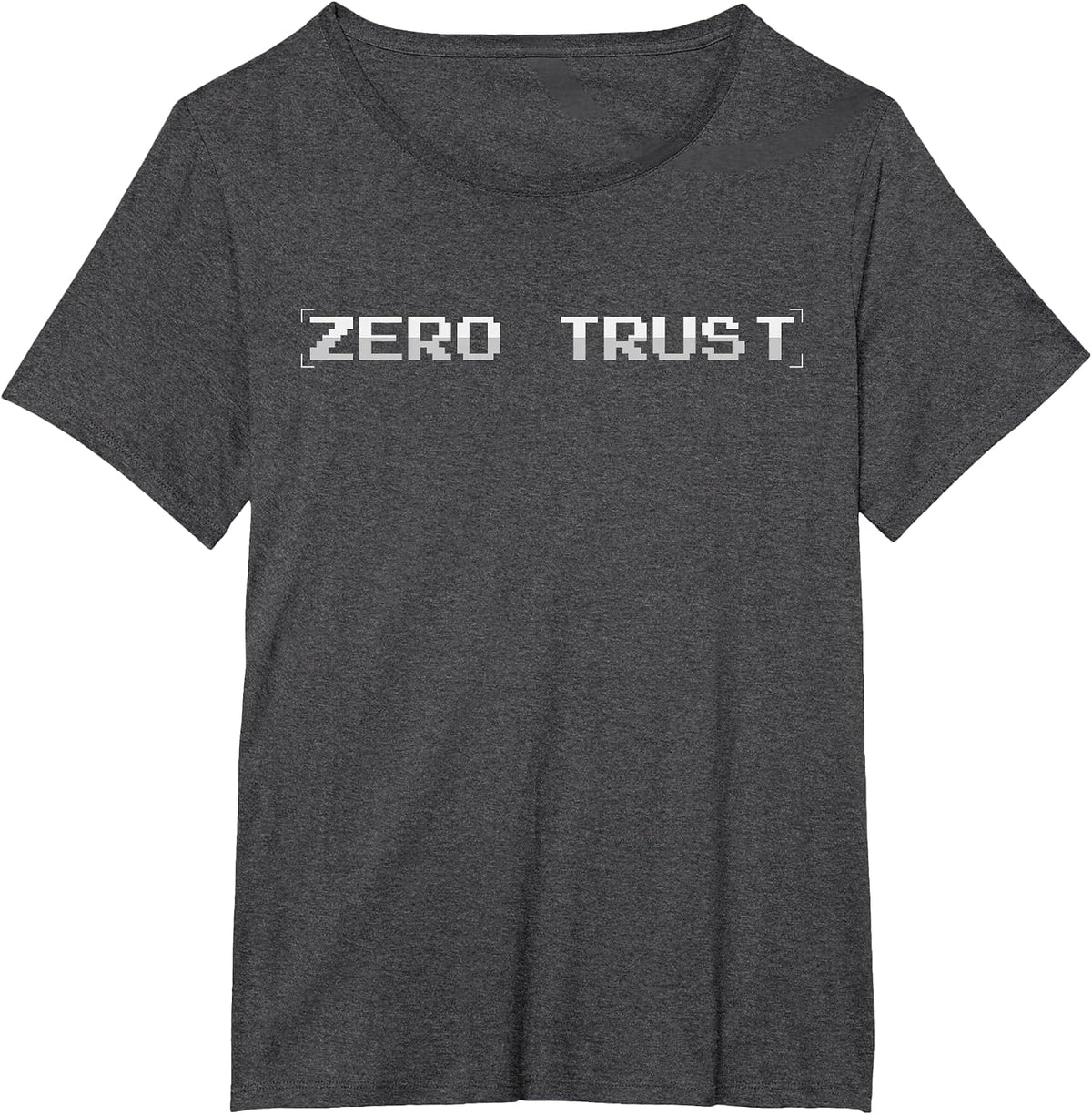 Zero Trust, Cybersecurity, IT Developer Cyber Security T-Shirt - Dark Heather Grey