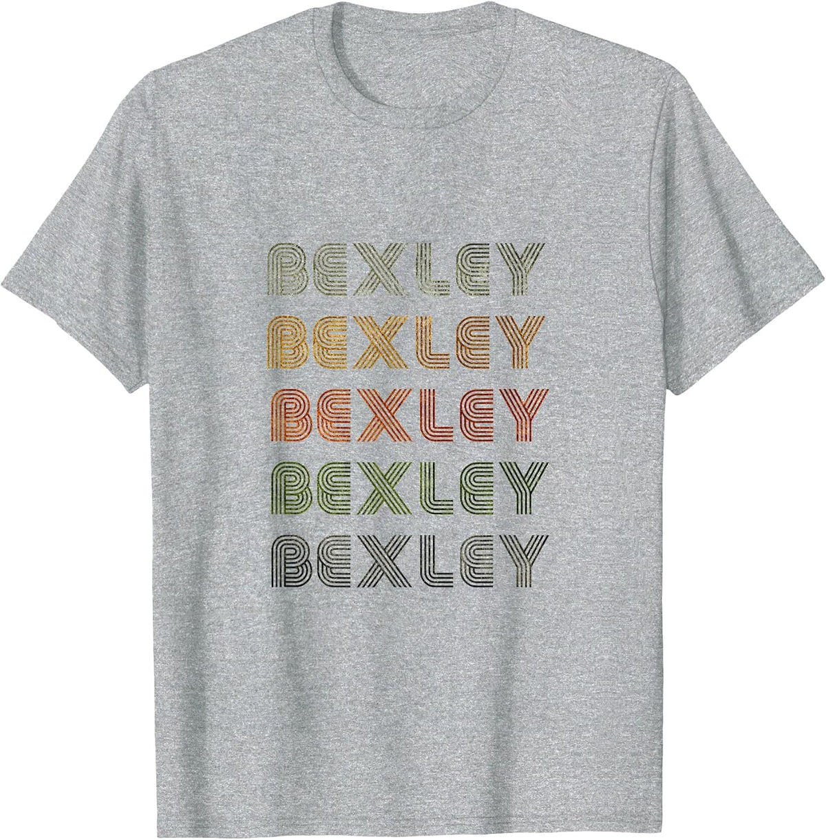 Love Heart Bexley Tee Grunge/Vintage Style Black Bexley T-Shirt - Heather Grey