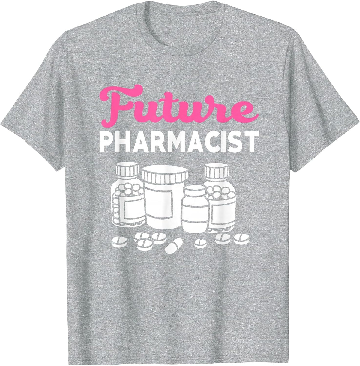 Zukunft Apothecary T-Shirt - Heather Grey