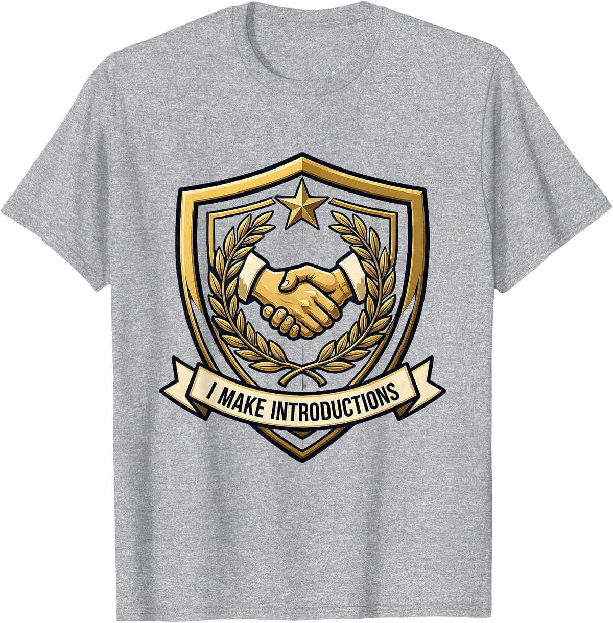 Men's I Cant But I Know A Guy Funny Connector Design T-Shirt - Heather Grey