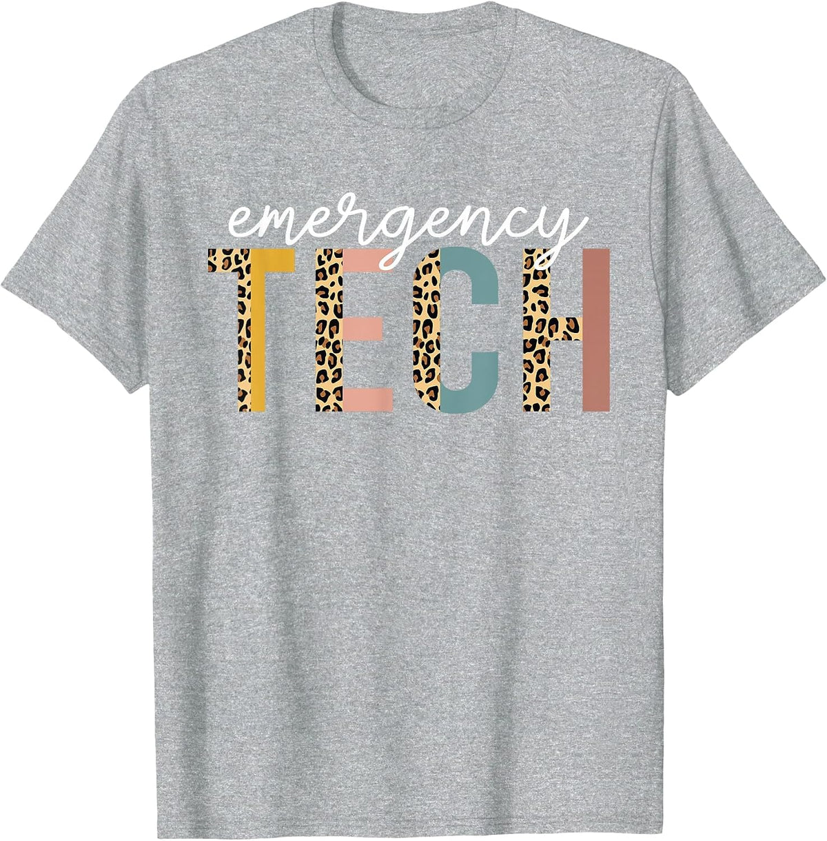 Emergency Room Technician ER Tech Nurse Technologist T-Shirt - Heather Grey