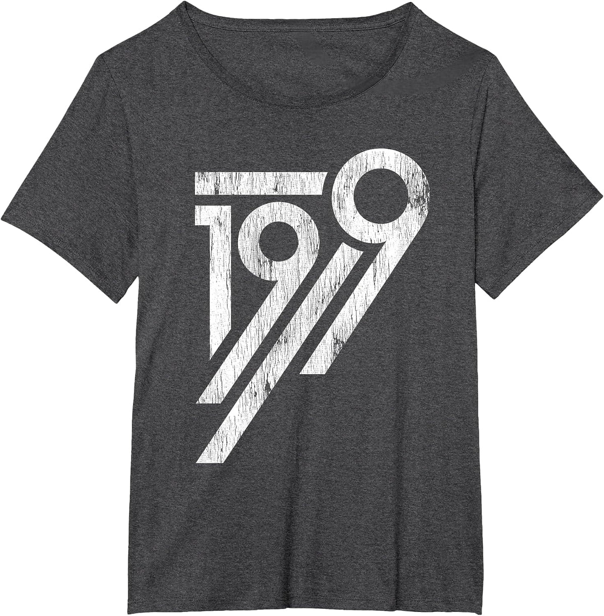 Retro Vintage 1979 Birthday T-Shirt - Dark Heather Grey