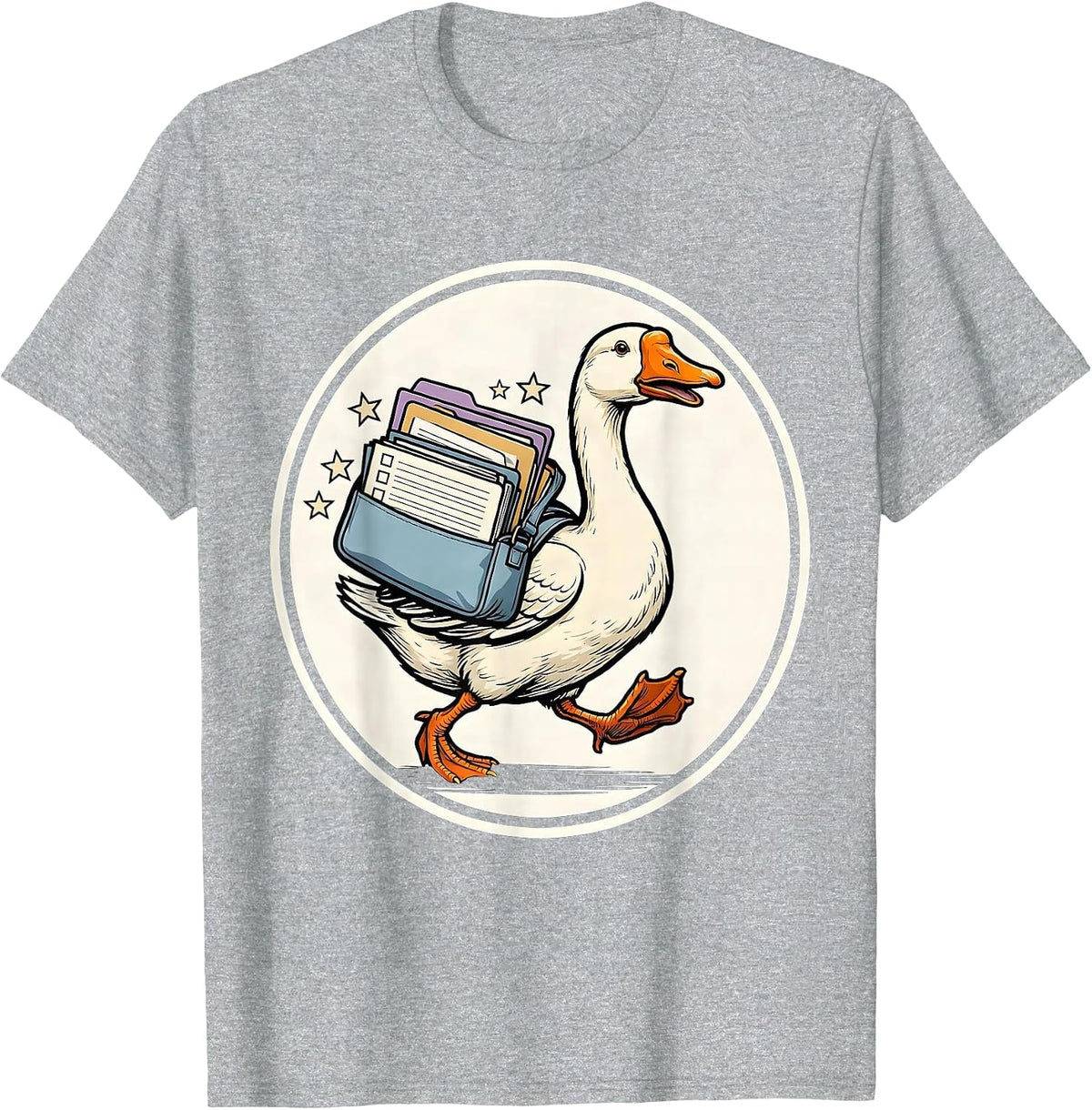 Men's Silly Goose SPED Teacher Support Humor T-Shirt - Heather Grey