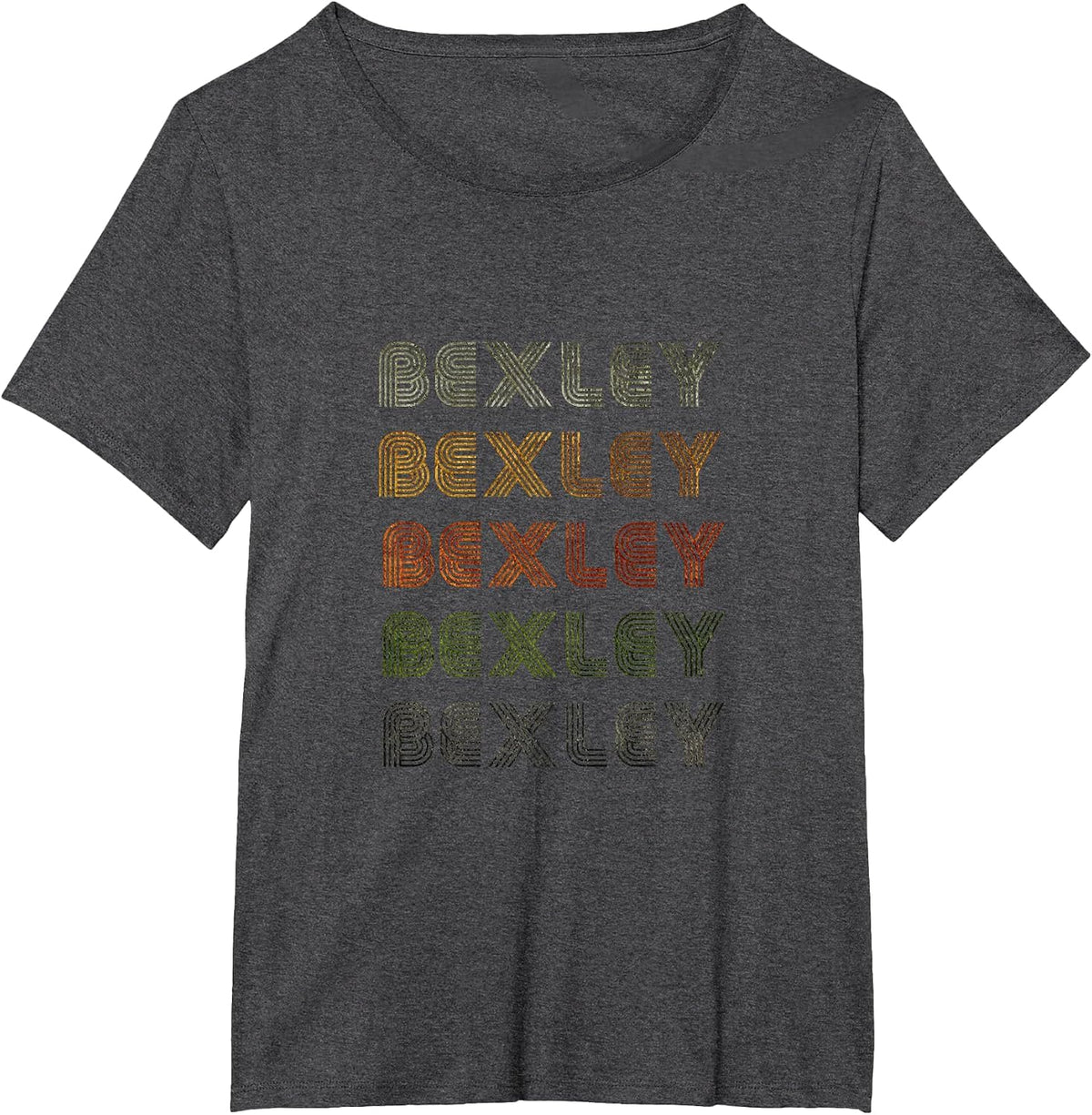 Love Heart Bexley Tee Grunge/Vintage Style Black Bexley T-Shirt - Dark Heather Grey