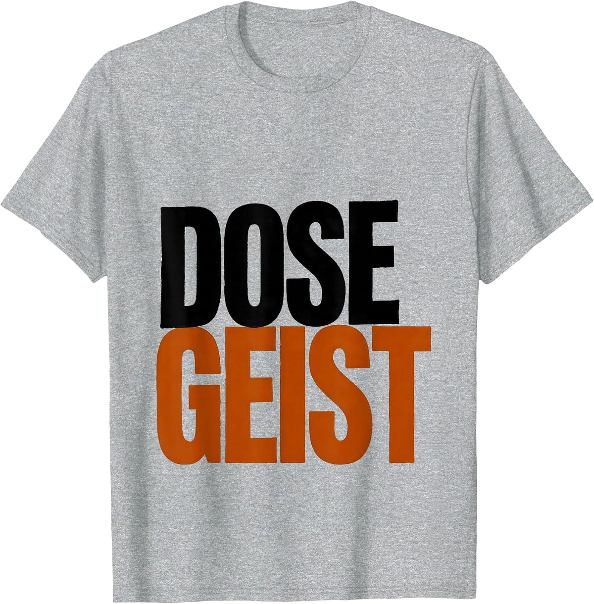 Men's Dosegeist Minimalist Pharmacy Staff Halloween Humor T-Shirt - Heather Grey