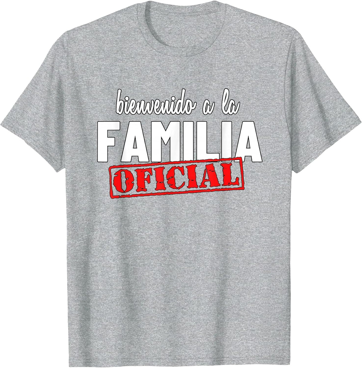 Welcome to Family Official Gift for Son-in-Law T-Shirt - Heather Grey
