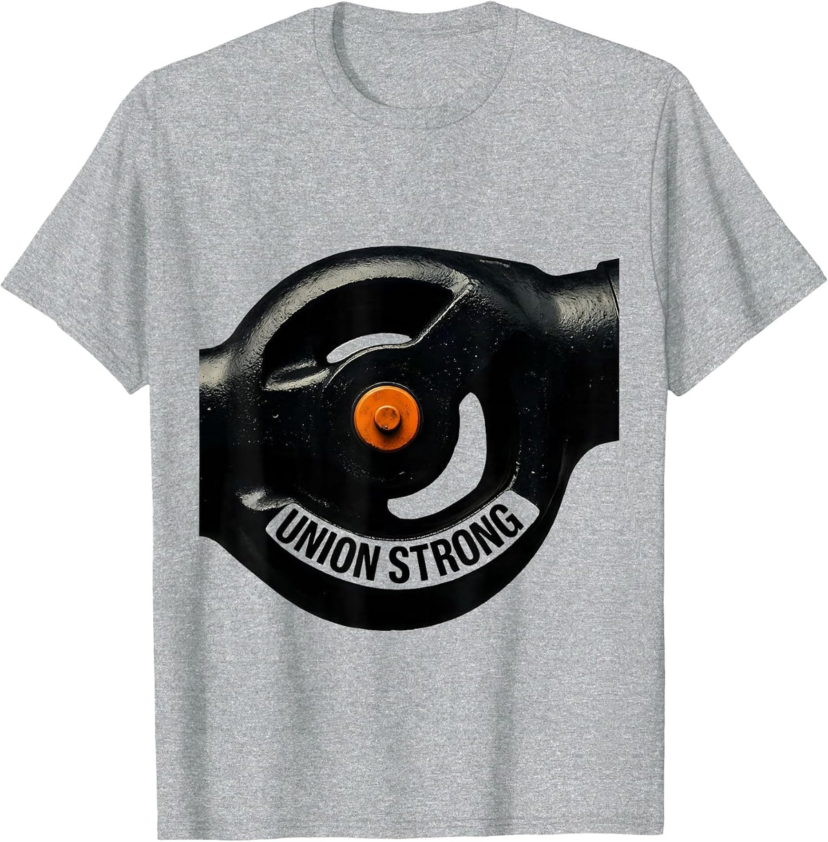 Men's Union Strong Skilled Trades Labor Worker Pride T-Shirt - Heather Grey