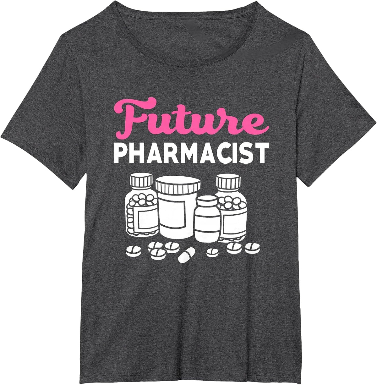 Zukunft Apothecary T-Shirt - Dark Heather Grey