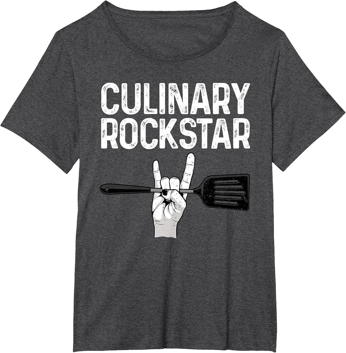 Funny Chef Novelty for Men Women Kitchen Cook Culinary Chef T-Shirt - Dark Heather Grey