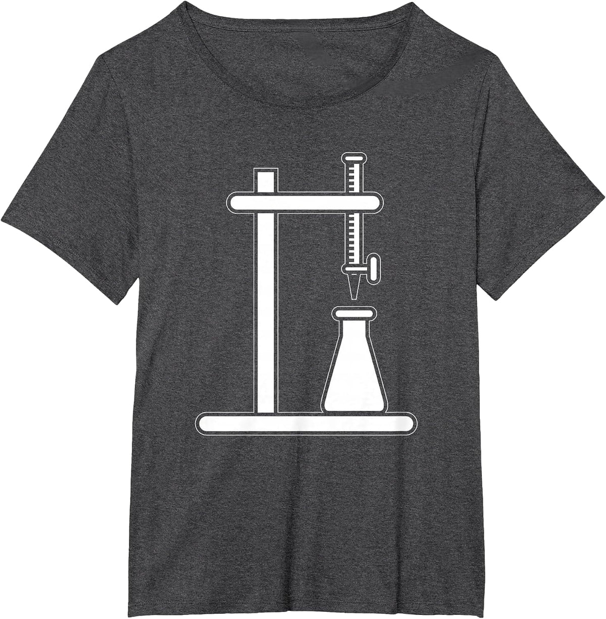 Chemist Student Titration Teacher Chemistry T-Shirt - Dark Heather Grey
