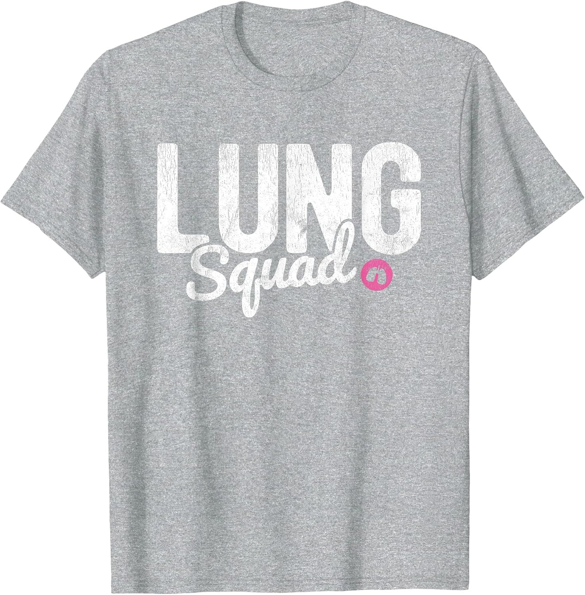 Lung Squad Respiratory Therapist T-Shirt - Heather Grey