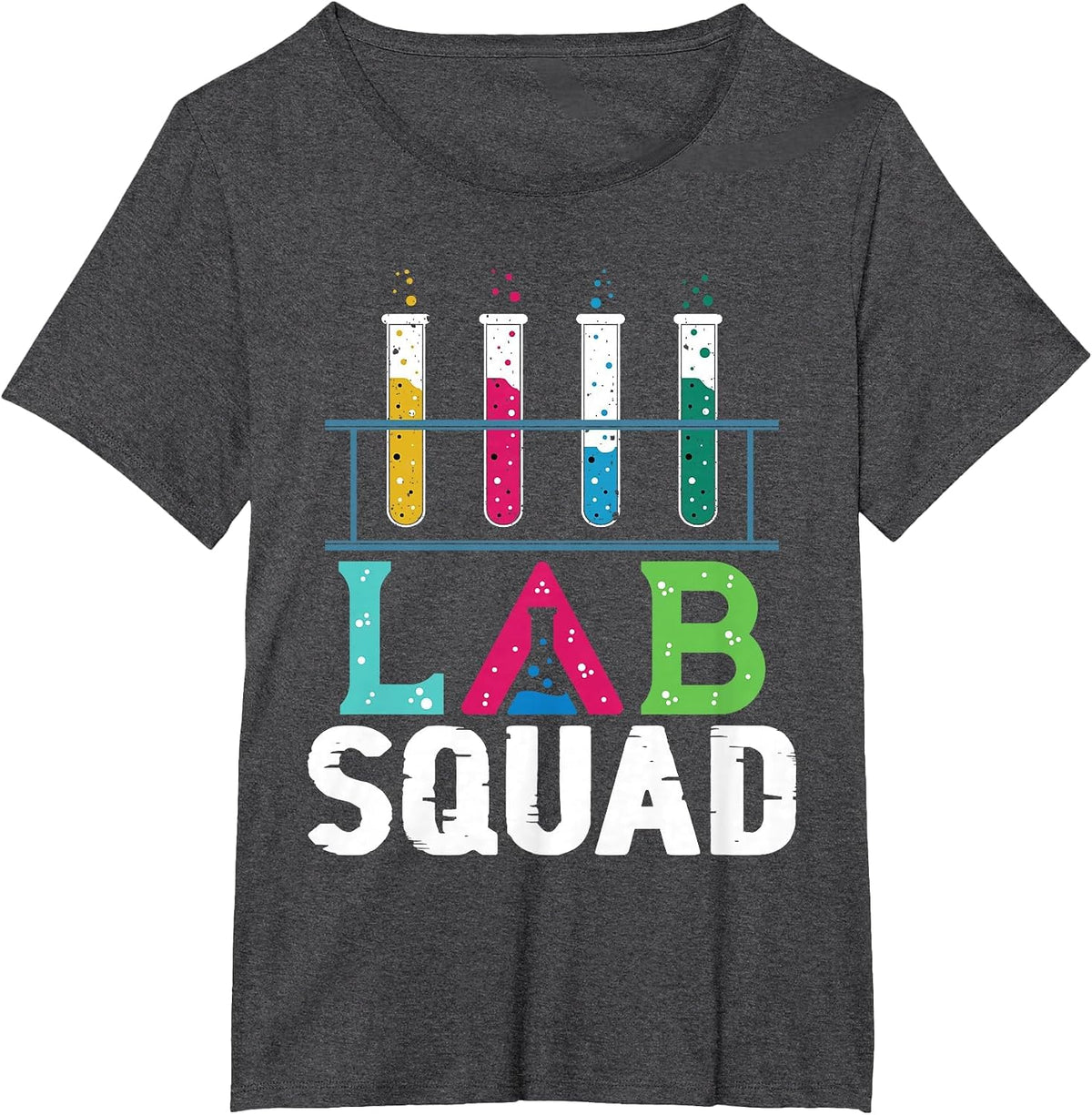 Laboratory Technician Lab Squad Shirt Medical Laboratory T-Shirt - Dark Heather Grey