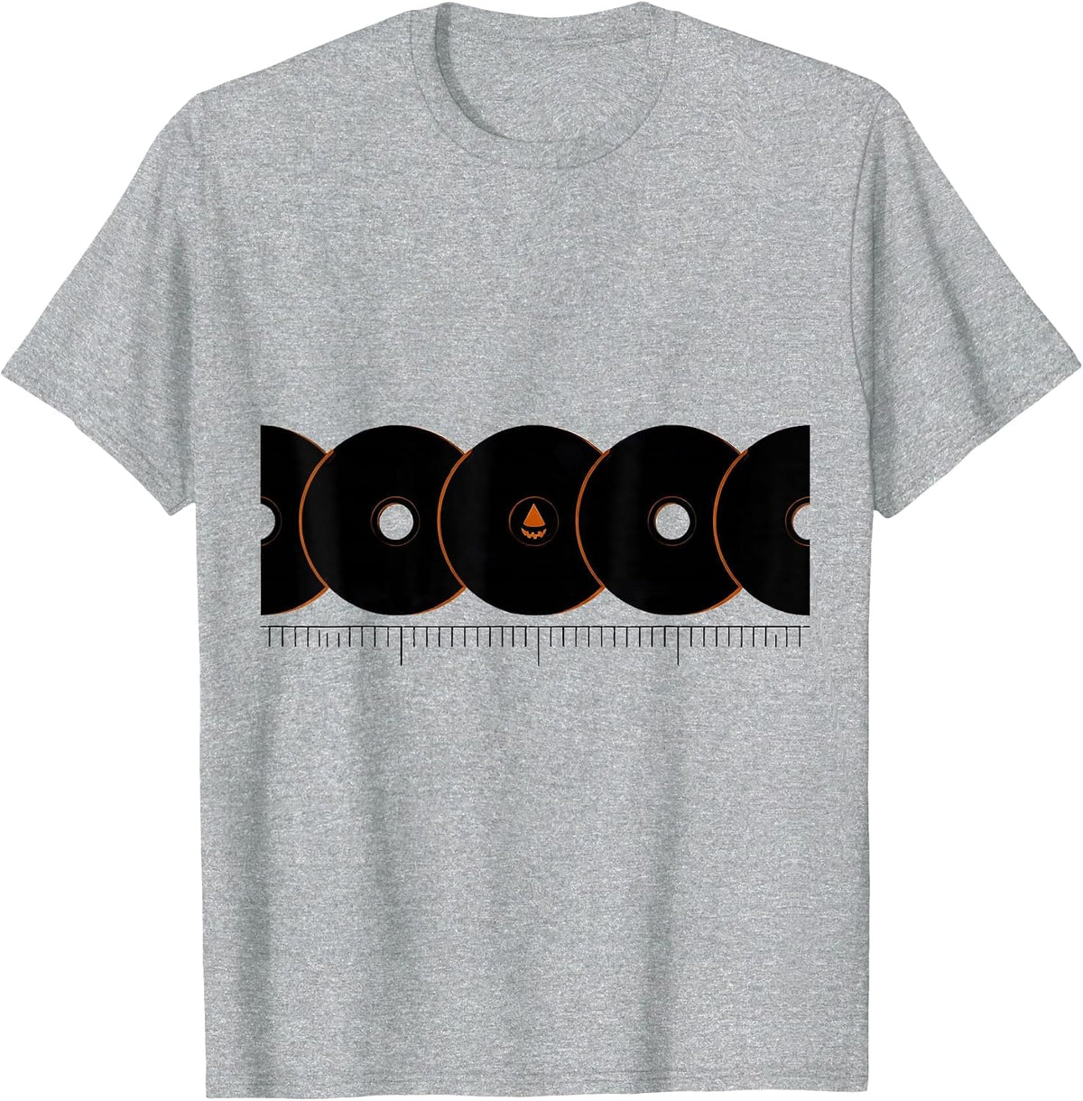 Men's Floss Spools Dental Hygienist Halloween Humor Fall T-Shirt - Heather Grey