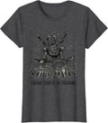 Women's Crowd Surfer In Training Concert Fan Design T-Shirt - Dark Heather Grey
