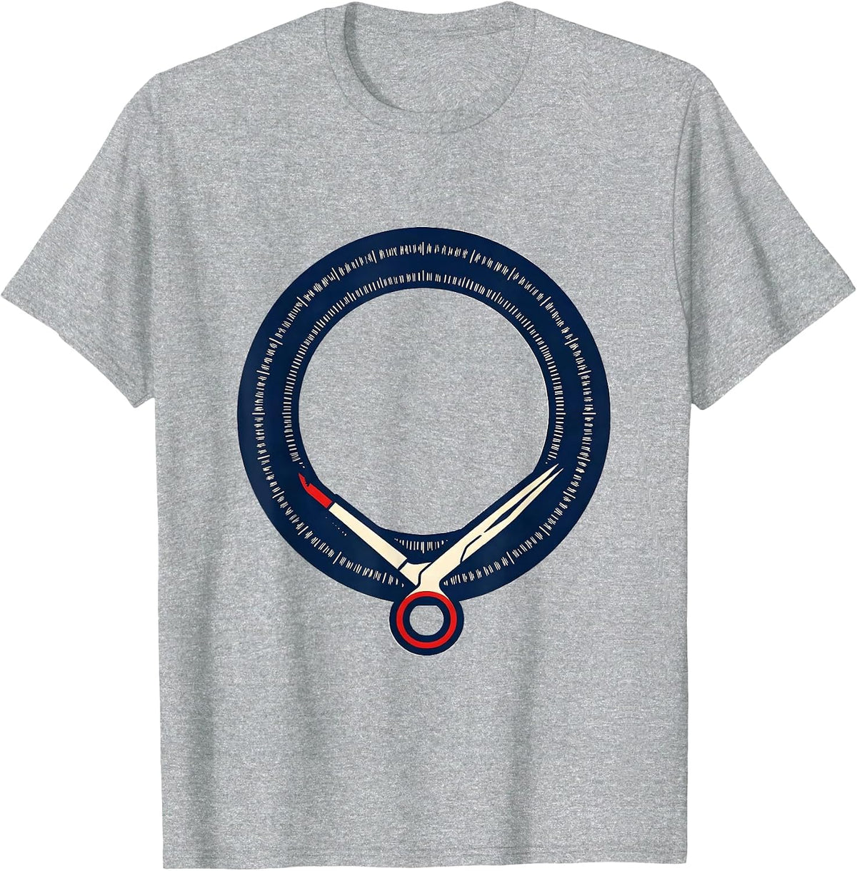 Men's Sterile Field Boundary Medical Tech Occupational Pride T-Shirt - Heather Grey
