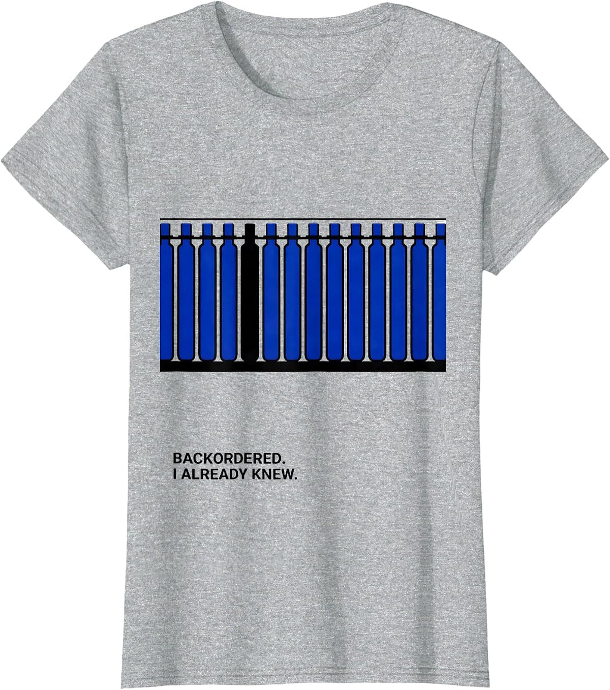 Backordered. I Already Knew Cute Pharmacy Tech Humor T-Shirt - Heather Grey