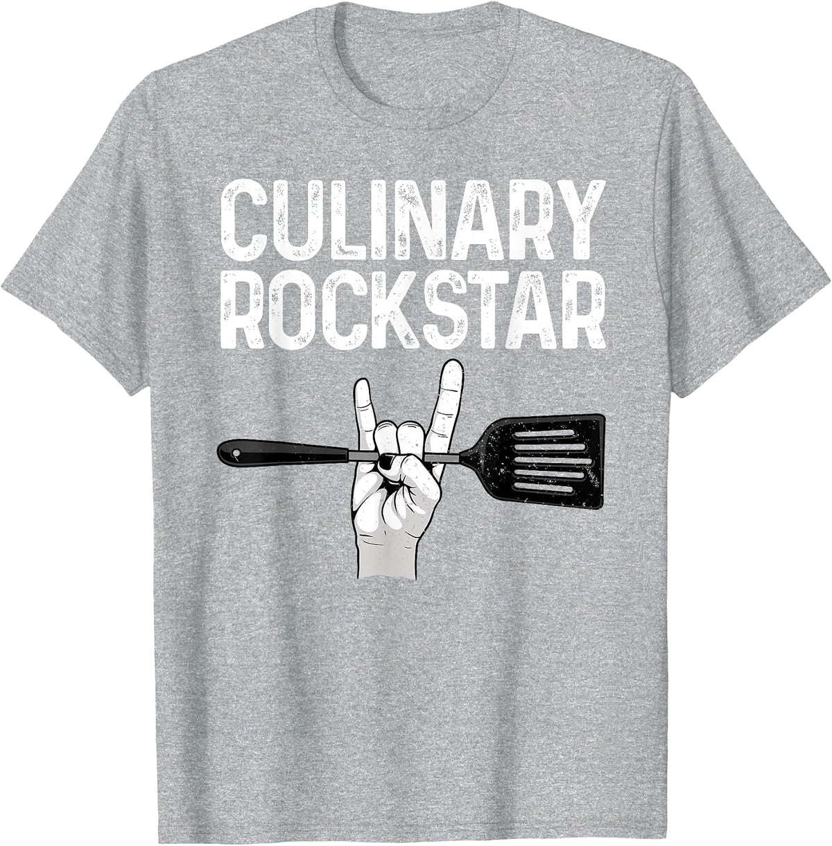 Funny Chef Novelty for Men Women Kitchen Cook Culinary Chef T-Shirt - Heather Grey