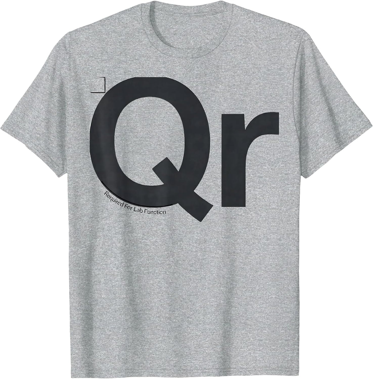 Men's Required For Lab Function Funny Chemistry Teacher Science T-Shirt - Heather Grey