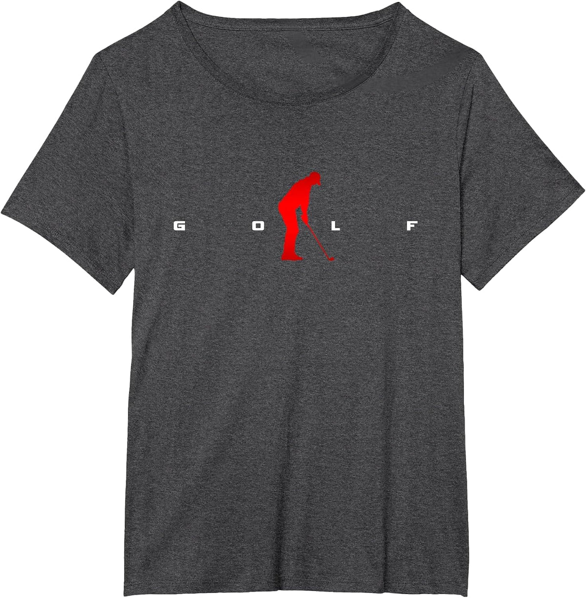 Golfer Golf T-Shirt - Dark Heather Grey