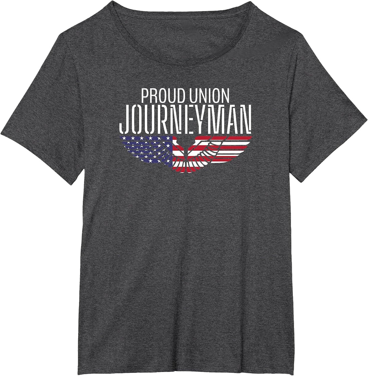 Proud Trade Union Journeyman T-Shirt - Dark Heather Grey