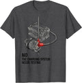 Men's No The Charging System Needs Testing Funny Mechanic Garage T-Shirt - Dark Heather Grey