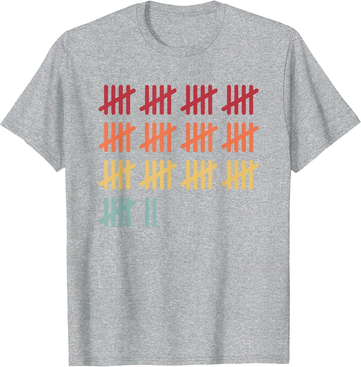 67 Counting Math Teacher Mathematics 67th Number Vintage 67 T-Shirt - Heather Grey