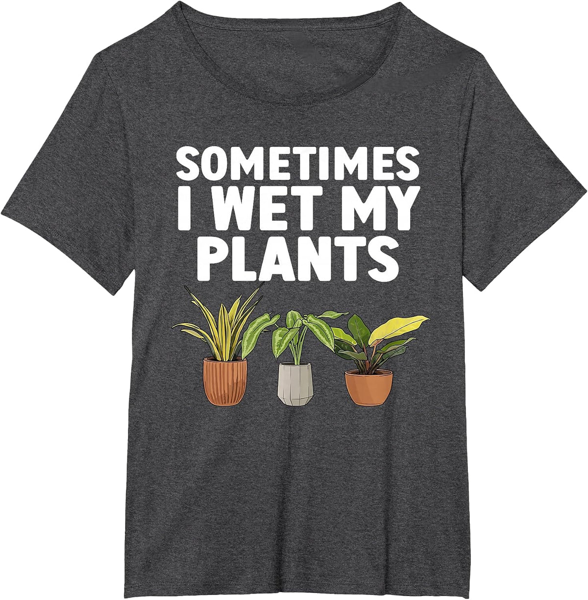 Funny Plant Art for Men Women Gardening Gardener Plant Lover T-Shirt - Dark Heather Grey