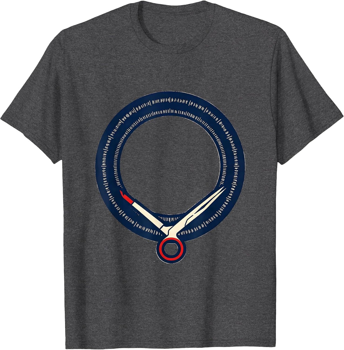 Men's Sterile Field Boundary Medical Tech Occupational Pride T-Shirt - Dark Heather Grey