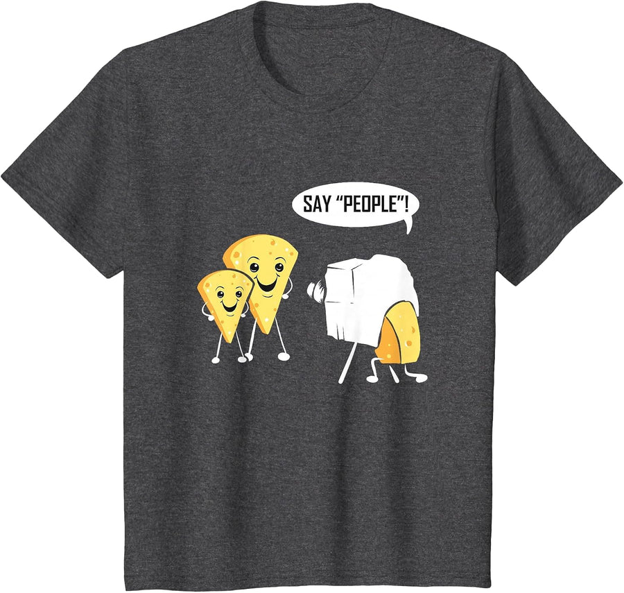 Photography Cheese Funny for Photographer Photo Camera T-Shirt, Youth, Dark Heather Grey, 2T - As Pictured