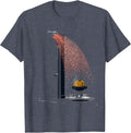 Ma'am It's A Candle Funny Firefighter Humor Fireman Gift T-Shirt - Heather Blue