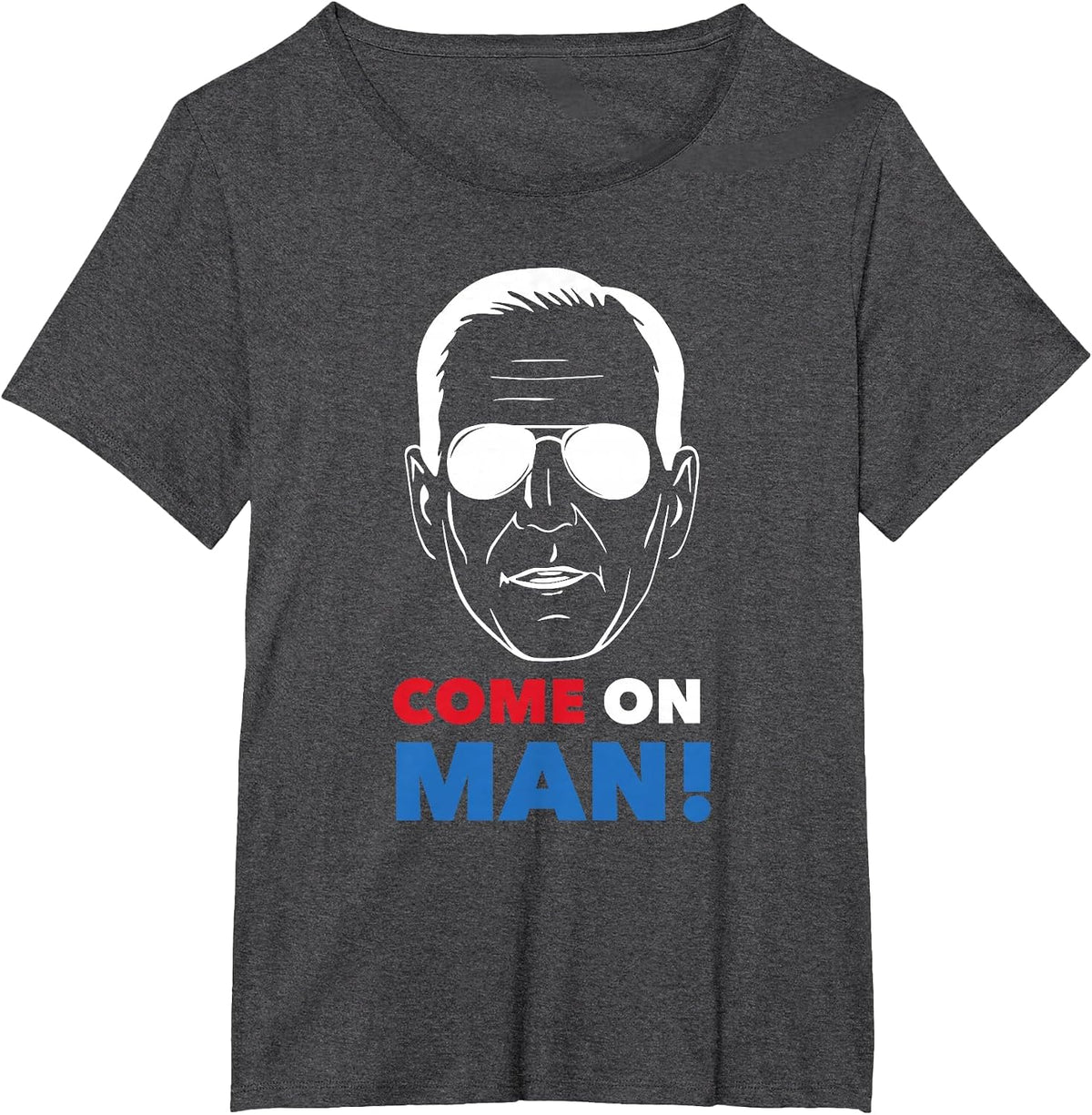 Joe Biden - Come On Man! T-Shirt - Dark Heather Grey