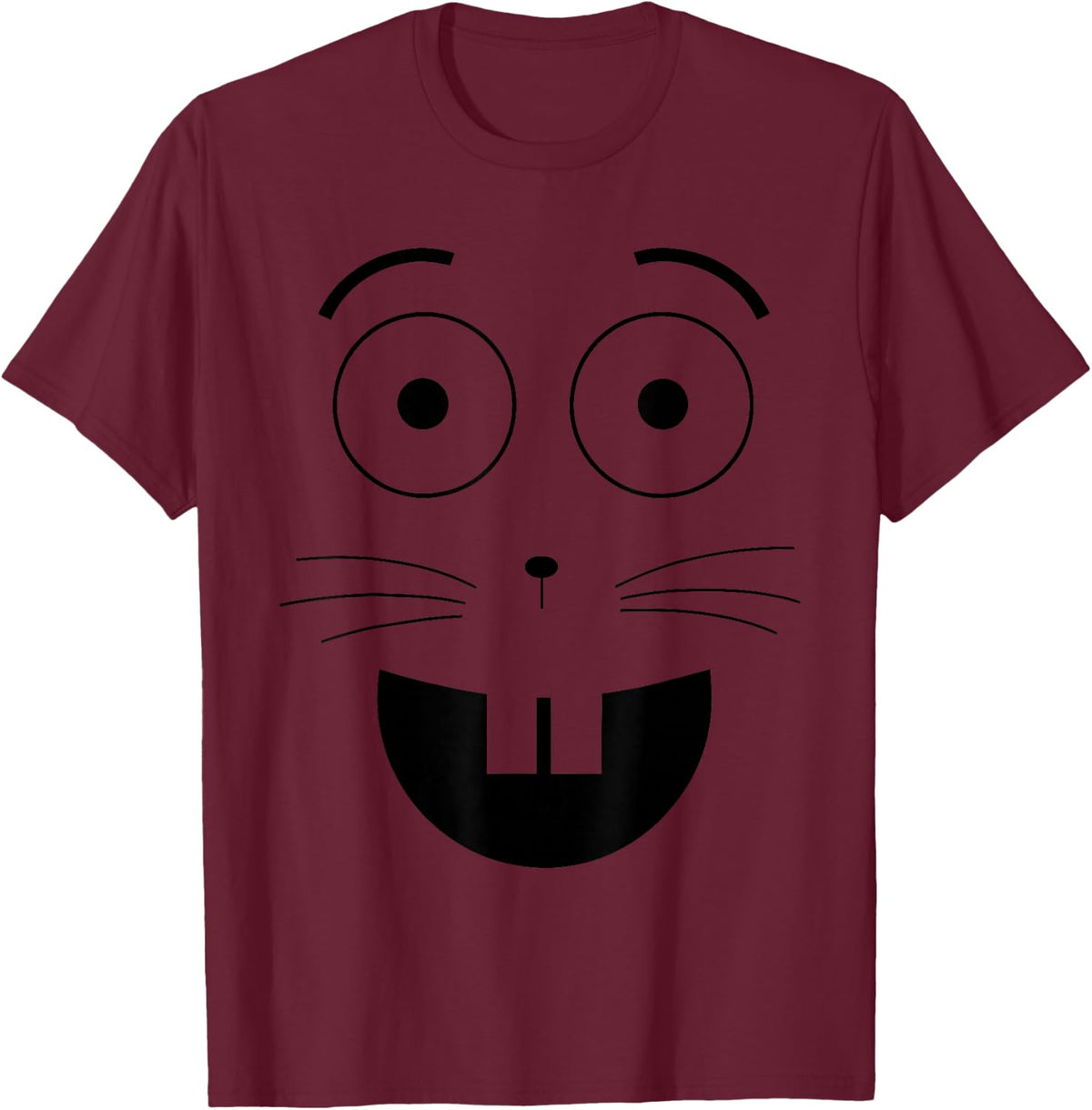 Jasper Rabbit Costume Funny Boo JEE Boojee Meme Halloween T-Shirt - Burgundy