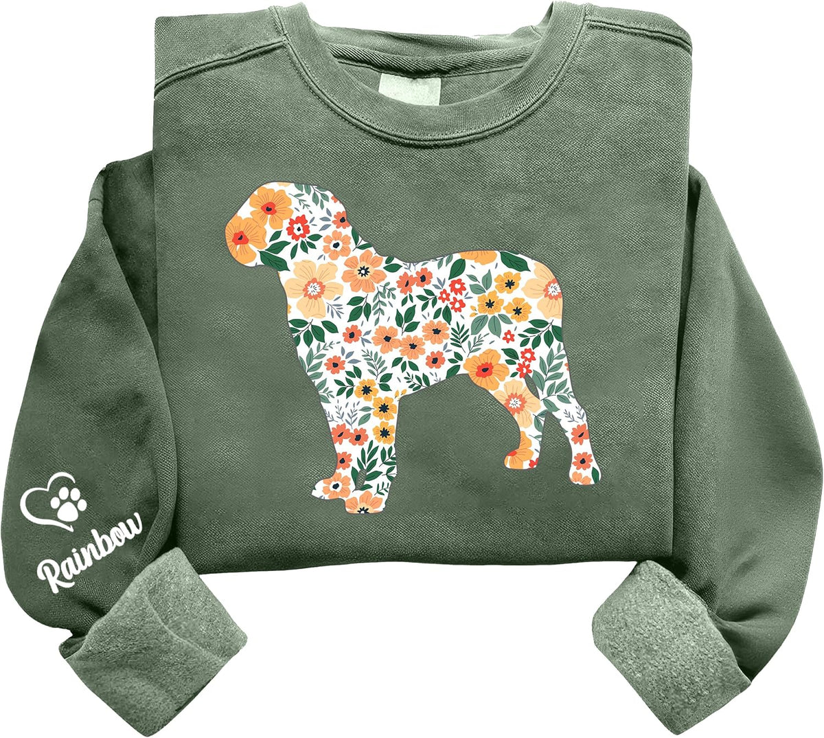 Personalized Dog Sweatshirt, Cute Pet Lover Crewneck, Dog Mom Gift, Gifts for Akita Mama, Gift for Dogs Lovers - Dogue De